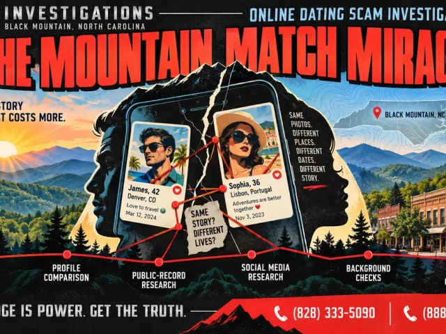 Black Mountain Online Dating Scam Investigations: Verification Guide