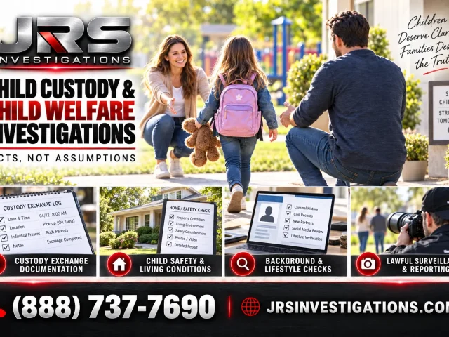 Child Custody Investigation Evidence Guide | JRS