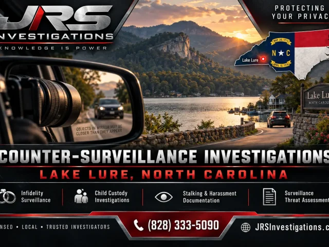 Lake Lure Counter-Surveillance Investigations | JRS