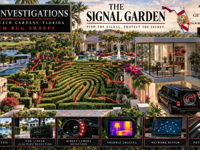 Palm Beach Gardens TSCM Bug Sweep: Privacy Protection Guide