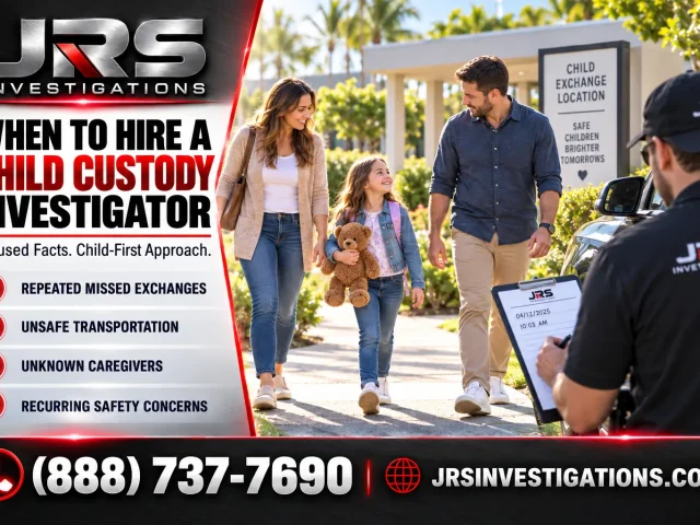 When to Hire a Child Custody Investigator | JRS