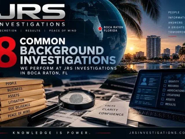 8 Common Background Investigations in Boca Raton, FL