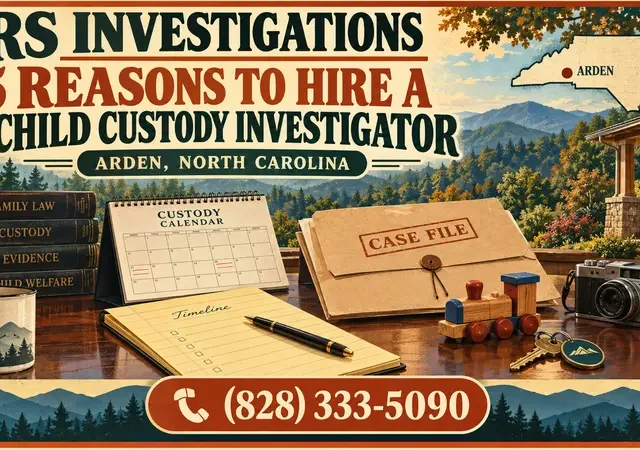 5 Reasons to Hire a Child Custody Investigator in Arden, NC