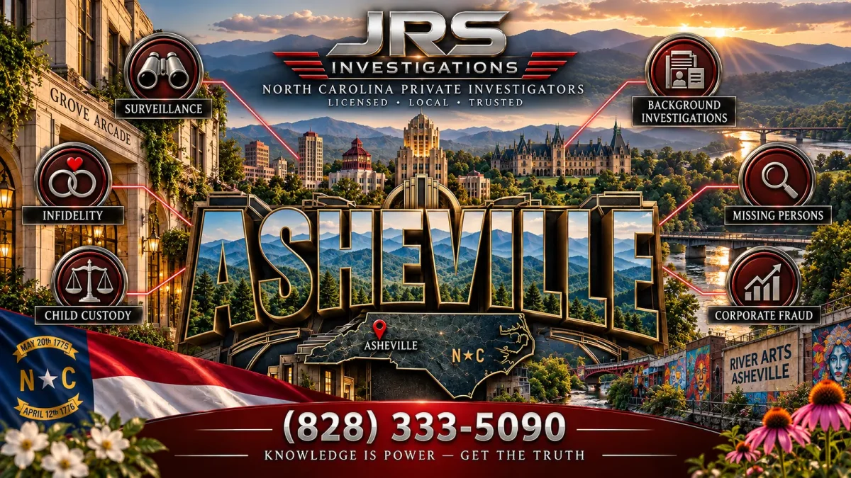 JRS Investigations Asheville private investigators serving Western North Carolina