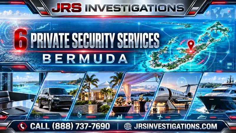 JRS Investigations featured image for six private security services in Bermuda