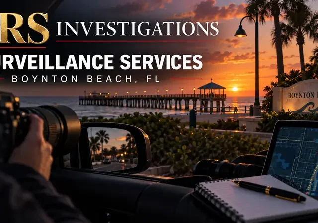 5 Reasons to Hire a Boynton Beach Surveillance Investigator