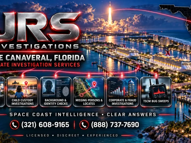 Cape Canaveral Private Investigator Hiring Guide | JRS