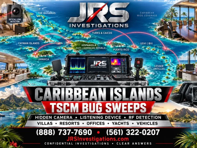 Caribbean TSCM Bug Sweep Planning Guide: What to Expect
