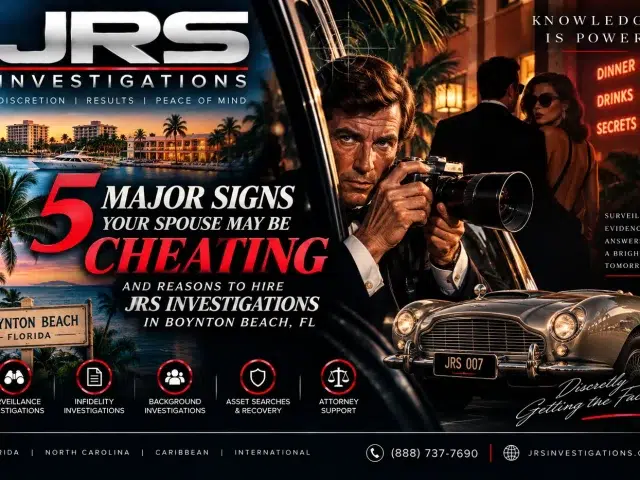 Cheating Spouse Investigator Boynton Beach FLorida