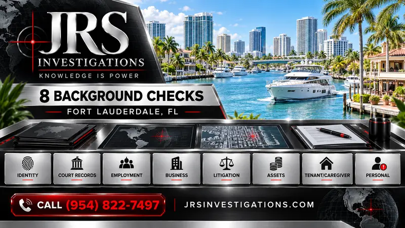 JRS Investigations featured image for eight background checks in Fort Lauderdale, Florida