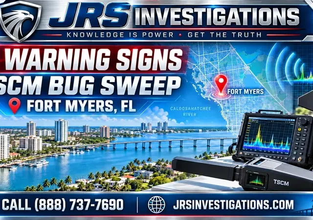 6 Signs You May Need a TSCM Bug Sweep in Fort Myers