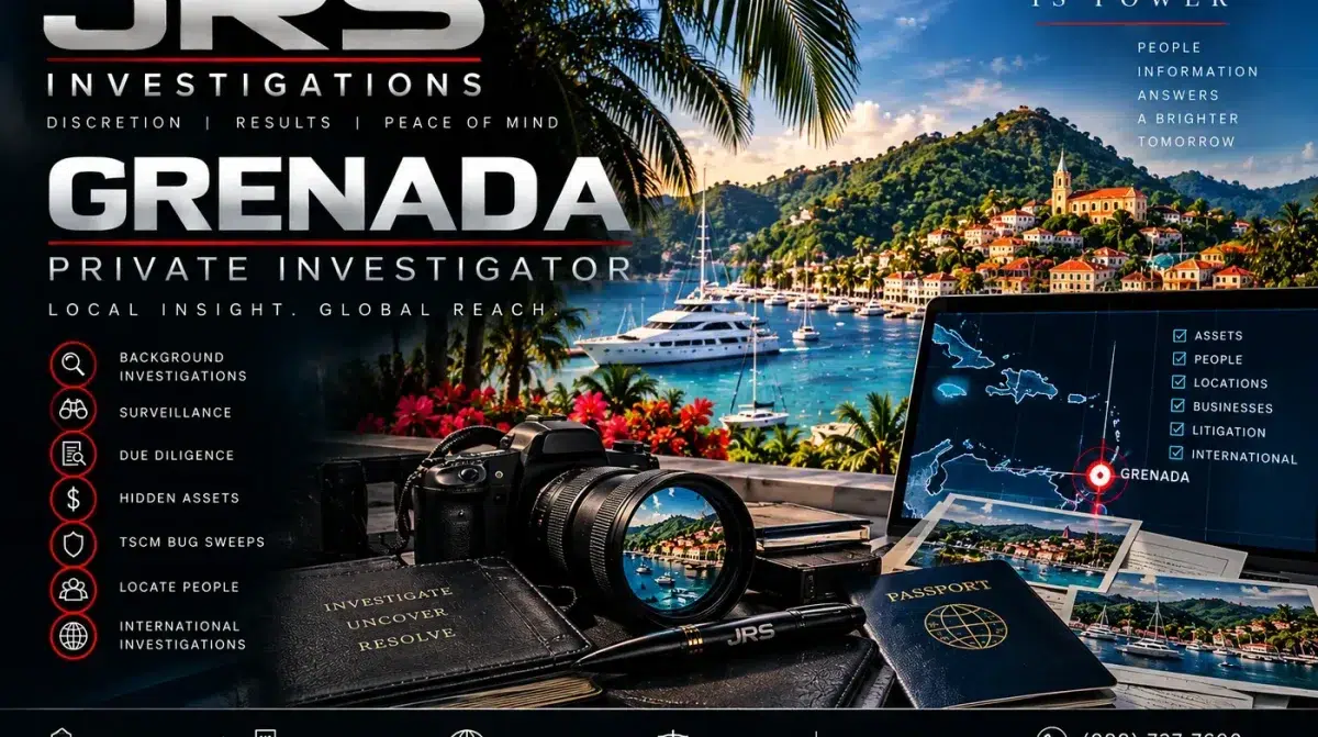 Grenada private investigator services by JRS Investigations