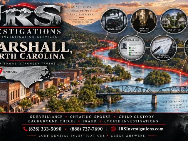 How to Hire a Private Investigator in Marshall, NC