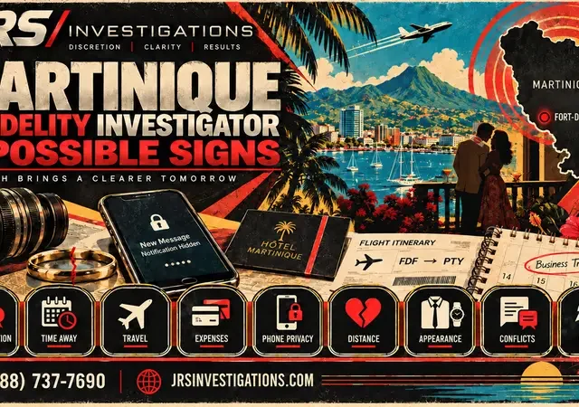 9 Signs You May Need an Infidelity Investigator in Martinique