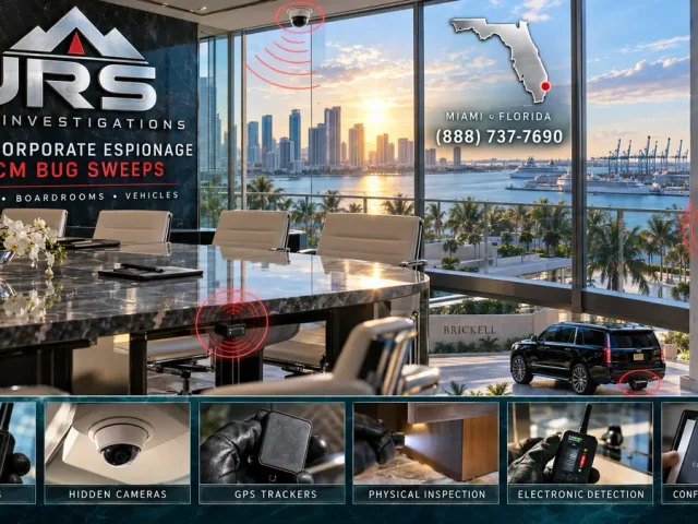 Miami Corporate Espionage TSCM Bug Sweeps