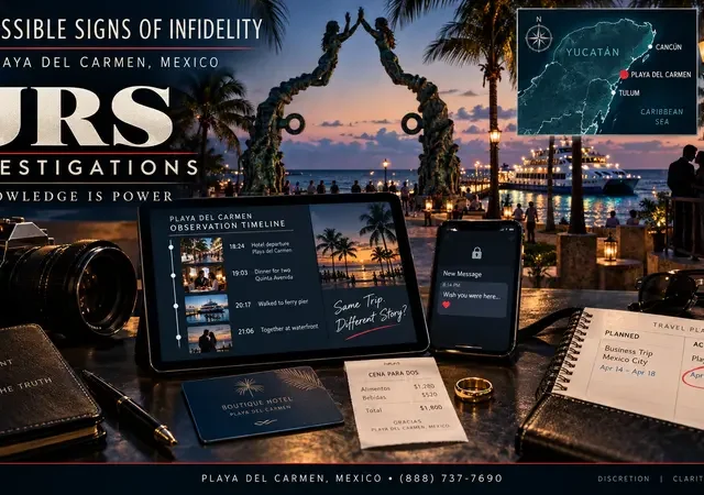 10 Possible Signs of Infidelity in Playa del Carmen, Mexico