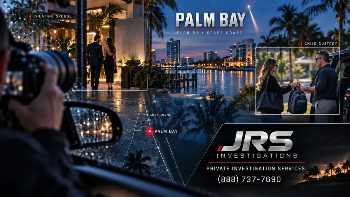 JRS Investigations private investigator in Palm Bay Florida for cheating spouse and child custody investigations