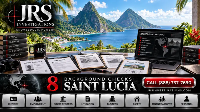 JRS Investigations featured image for eight background checks in Saint Lucia