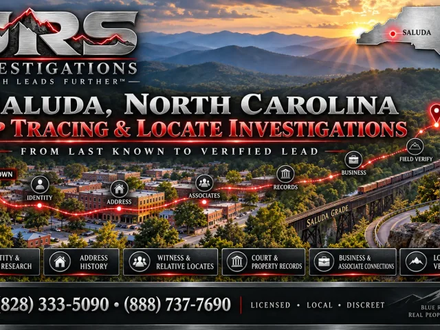 Saluda NC Skip Tracing Investigator | JRS