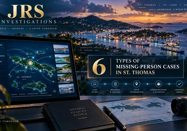 6 Types of Missing-Person Cases in St. Thomas, USVI