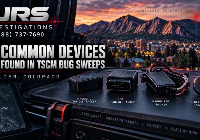 4 Common Devices a Boulder TSCM Bug Sweep May Identify