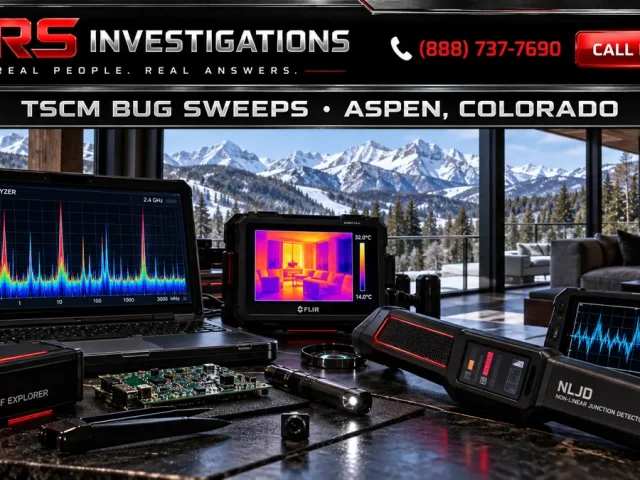 TSCM Bug Sweeps in Aspen, Colorado: What to Expect