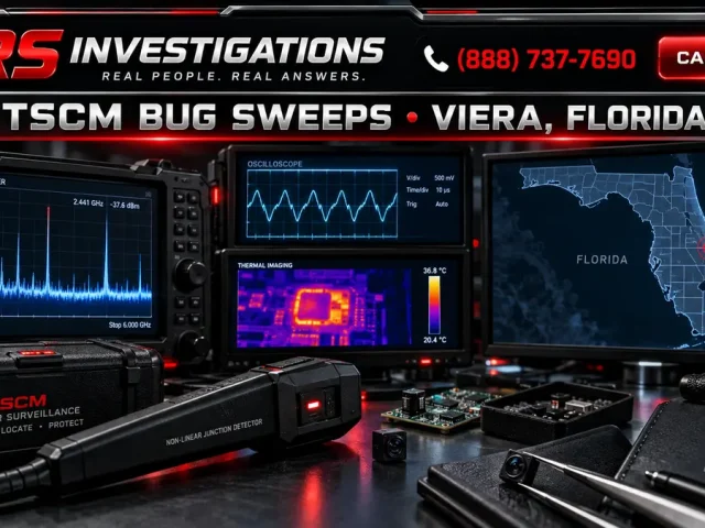 TSCM Bug Sweeps in Viera, Florida: What to Expect