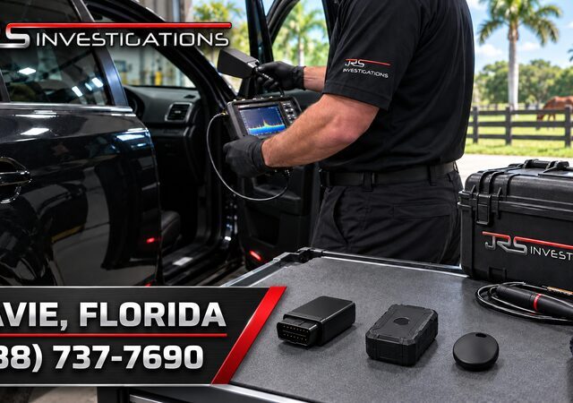 3 Types of GPS Trackers Found During TSCM Sweeps in Davie, FL