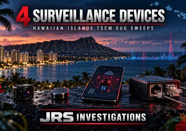 4 Devices a Hawaiian Islands TSCM Bug Sweep May Find