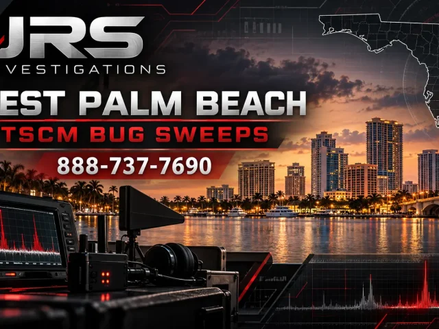 West Palm Beach TSCM Bug Sweeps Guide | JRS