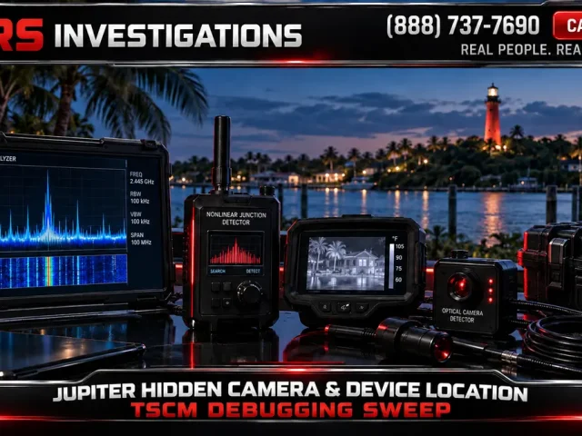 TSCM Bug Sweeps in Jupiter, Florida: A Practical Guide