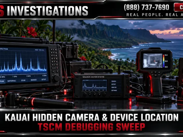 TSCM Bug Sweeps in Kauai, Hawaii: What to Expect