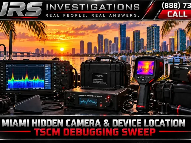 TSCM Bug Sweeps in Miami, Florida: Professional Guide