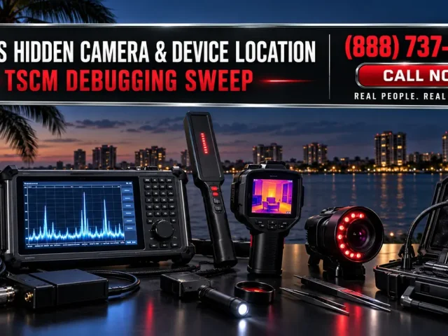 TSCM Bug Sweeps in Naples, Florida: Professional Guide