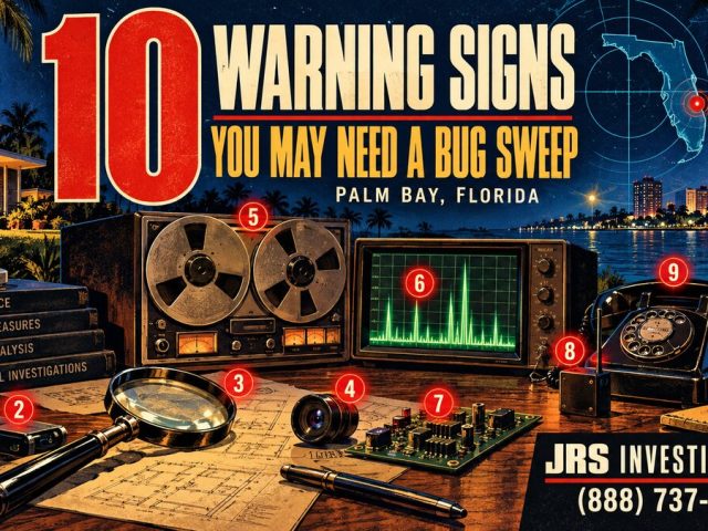 10 Warning Signs You May Need a Bug Sweep in Palm Bay, FL