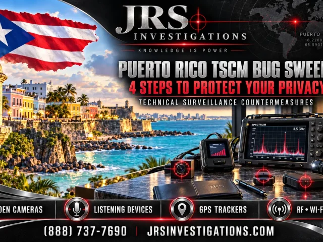 Puerto Rico TSCM Bug Sweeps: 4 Steps to Protect Privacy