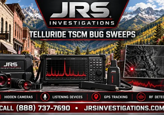Telluride TSCM Bug Sweeps: A Complete Detection Guide