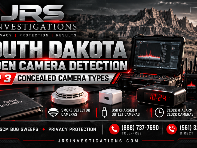 South Dakota Hidden Camera Detection | TSCM Bug Sweeps