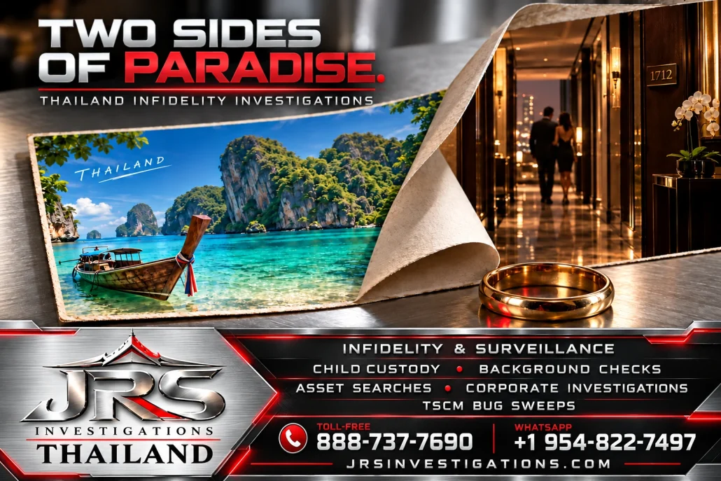 Two Sides of Paradise — JRS Thailand infidelity investigations, services and confidential contact information.