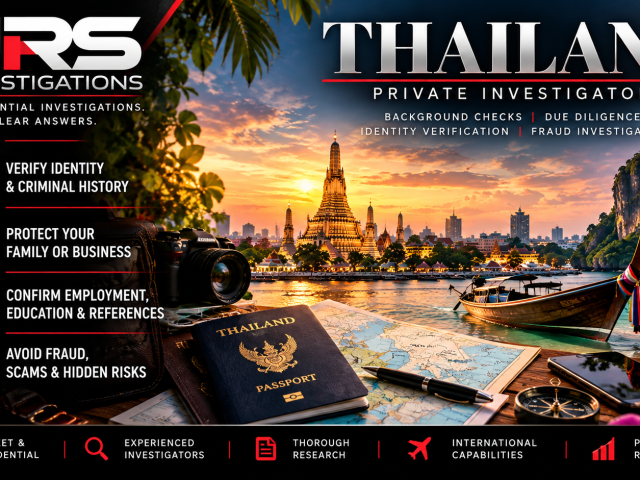 Thailand Private Investigator | Background Checks & Due Diligence