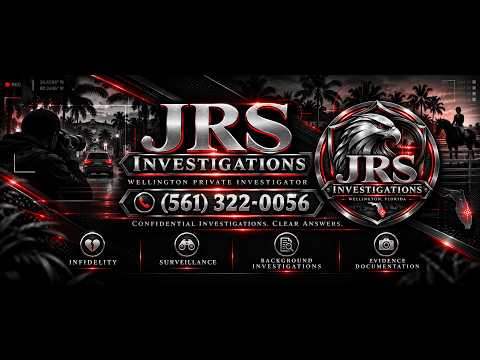 Preview of the JRS Investigations Wellington, Florida cheating spouse investigation video