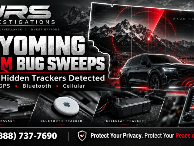 Wyoming TSCM Bug Sweeps | GPS Tracker Detection