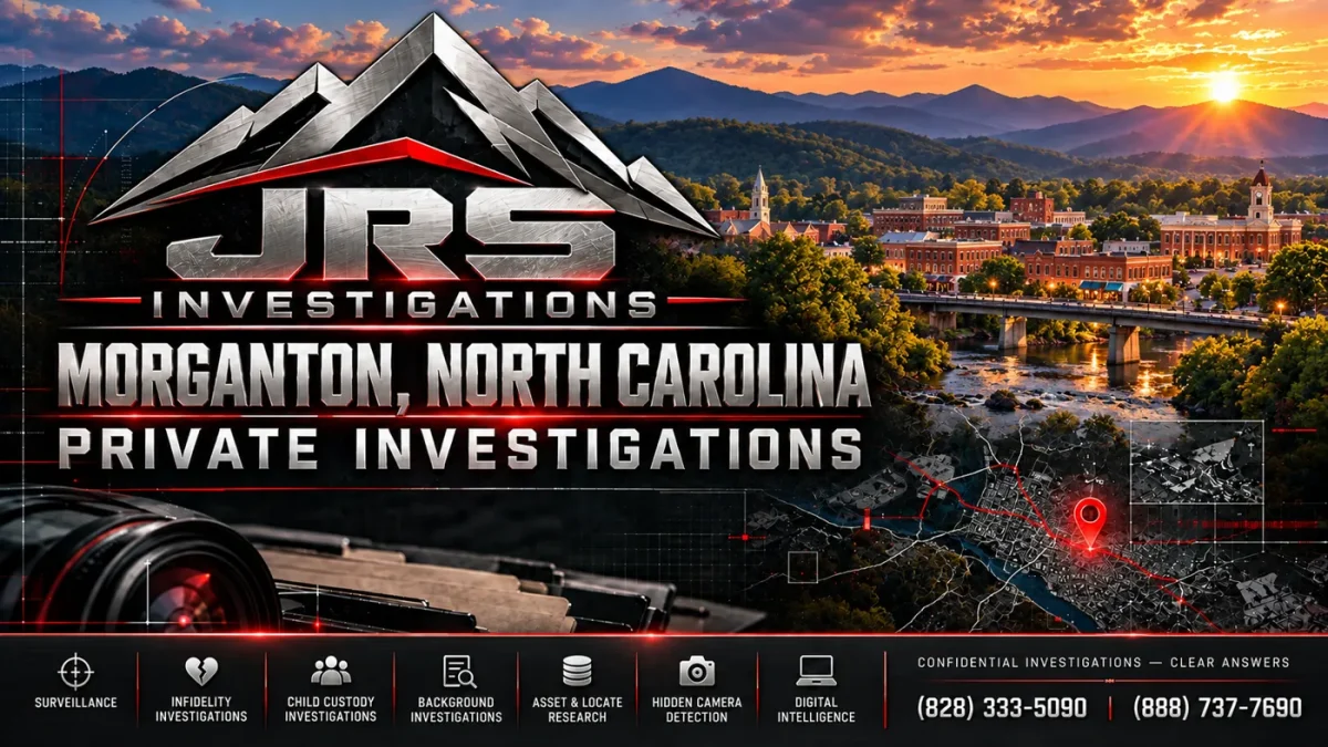 Morganton North Carolina private investigator services by JRS Investigations