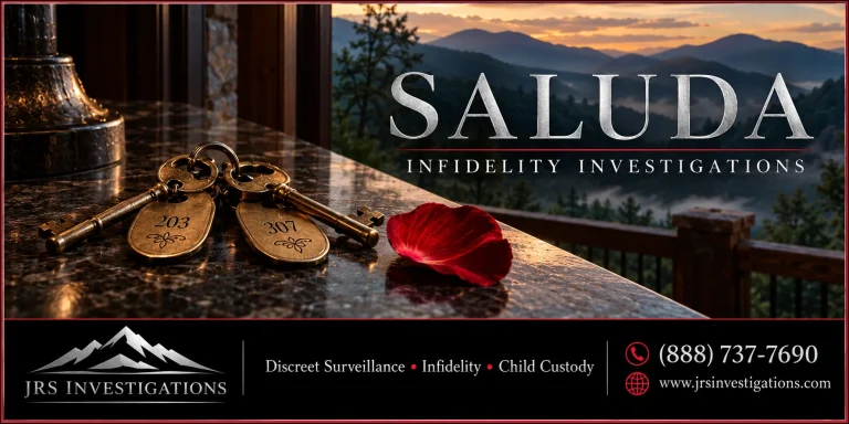 Hotel keys and a red rose petal - Saluda infidelity investigations by JRS Investigations